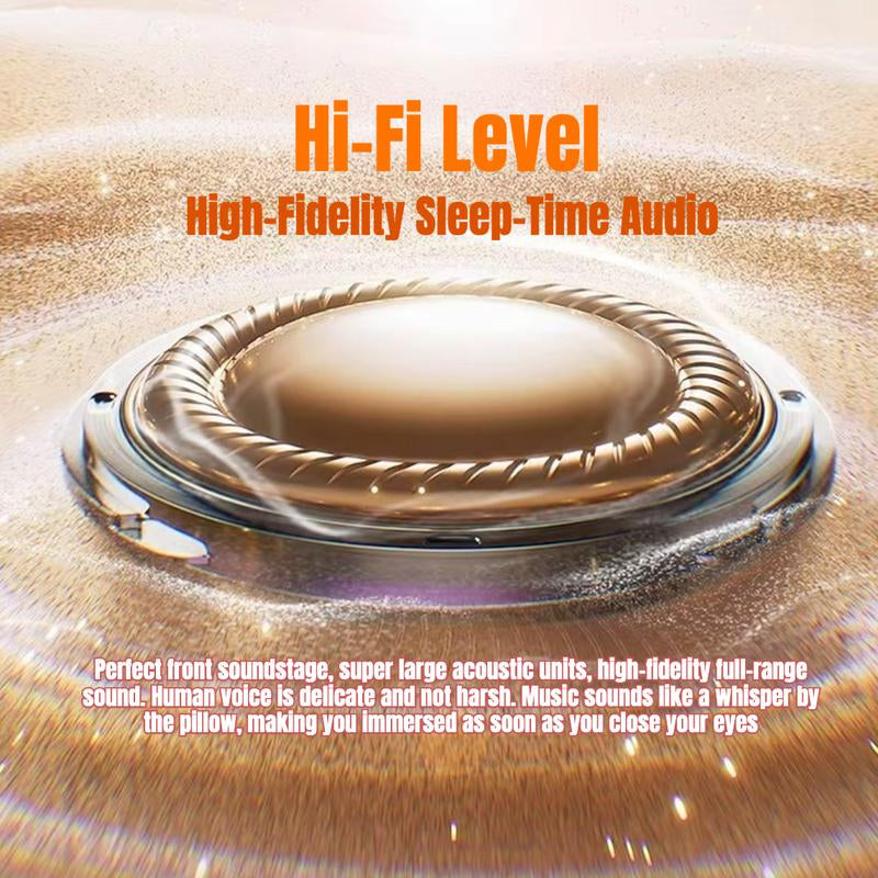 Pillow Bluetooth Speaker for Sleeping, Deep Sleeping with White Noise, It Won'T Disturb Your Partner and Has a Timer Function to Shut It Off, Ultra-Thin Pillow Bluetooth Speaker | Sleep Better without Earbuds, Compatible with Android & Ios