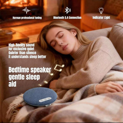 Pillow Bluetooth Speaker for Sleeping, Deep Sleeping with White Noise, It Won'T Disturb Your Partner and Has a Timer Function to Shut It Off, Ultra-Thin Pillow Bluetooth Speaker | Sleep Better without Earbuds, Compatible with Android & Ios